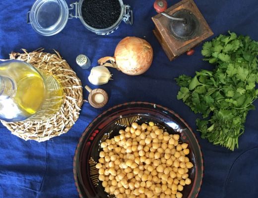Les falafels à la coriandre